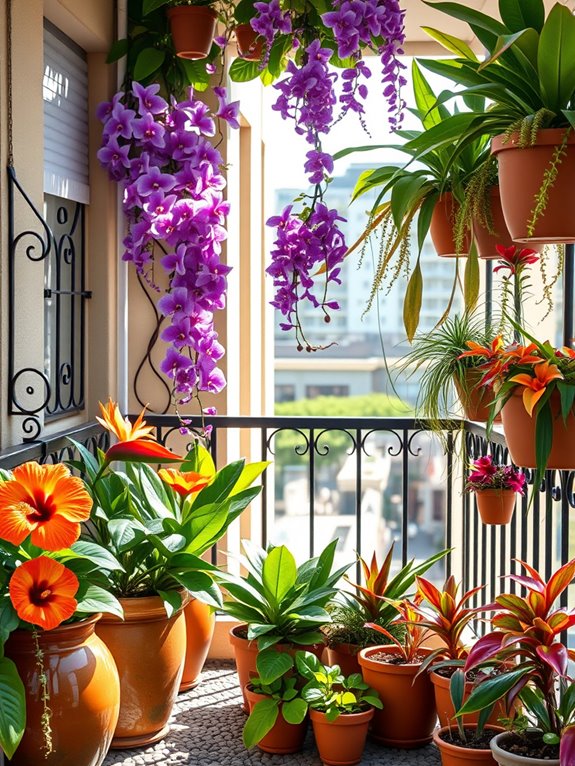 exotic flowers for paradisiacal gardens