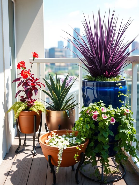 eye catching container combinations