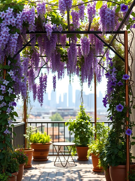 fragrant climbing garden oasis