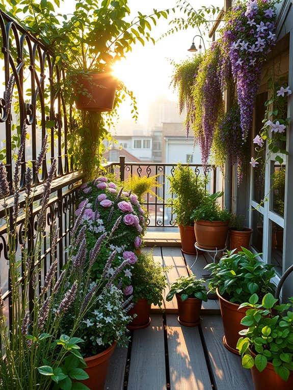 fragrant garden border design