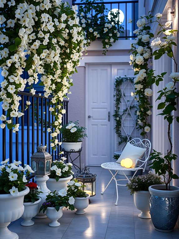 fragrant white moon garden