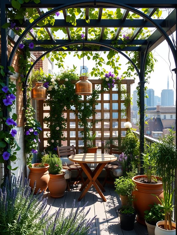 framing garden views creatively