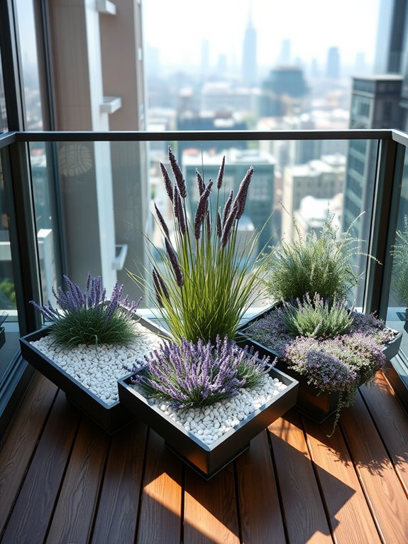 geometric raised bed gardens