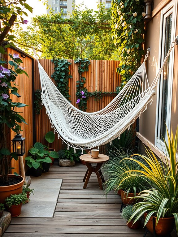 hammock sanctuary with support
