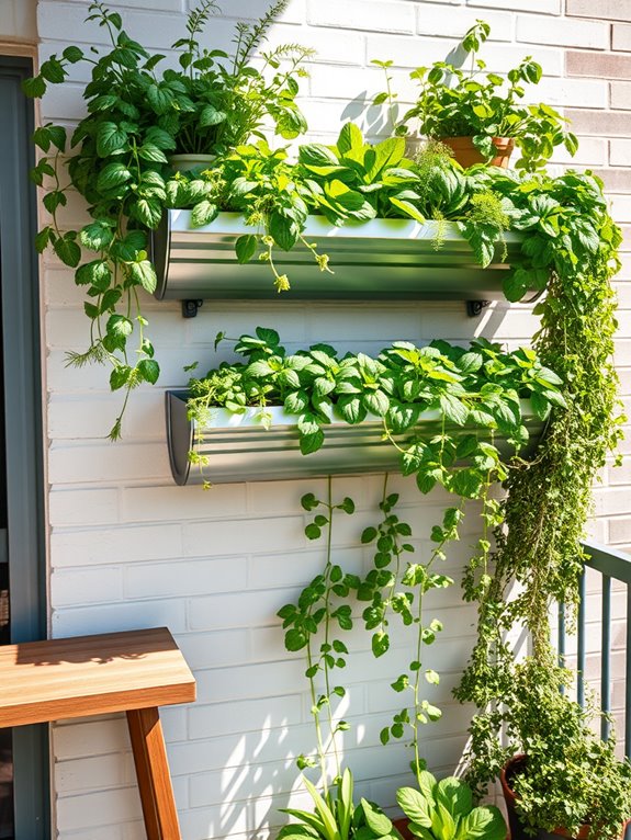 hanging garden for herbs