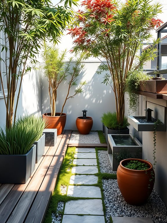 harmonious garden design balance