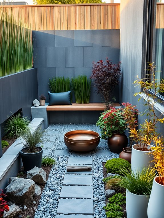 harmonizing hardscape and landscape