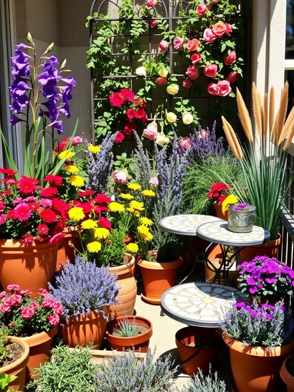 heat loving perennial cottage garden
