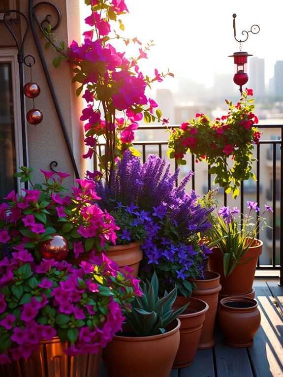 hummingbird friendly garden design