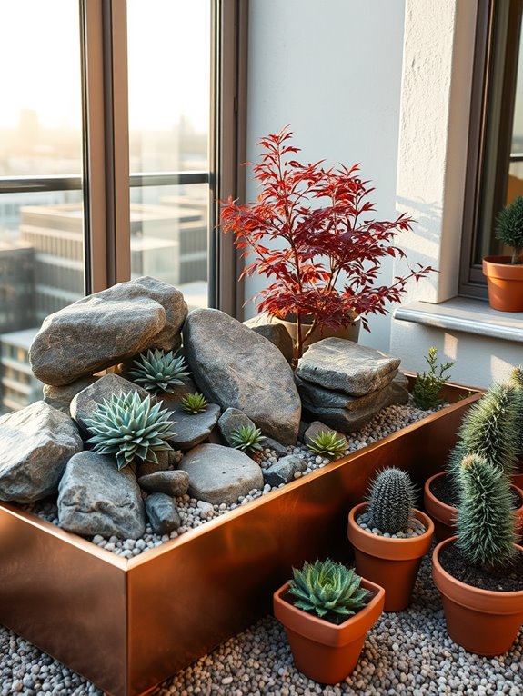 ideal rock garden location