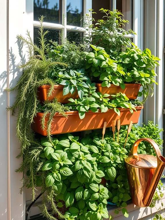 indoor culinary herb garden