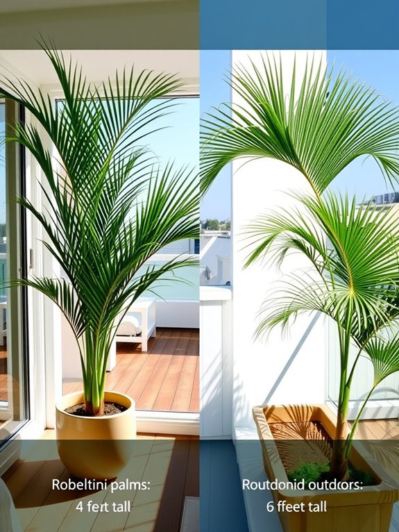indoor versus outdoor heights