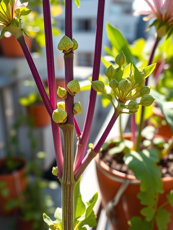 infection zones on dahlias