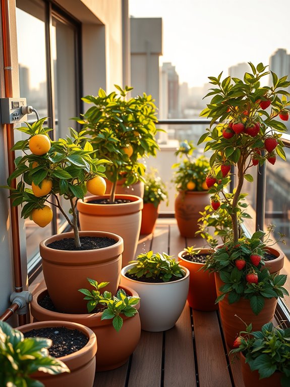 intelligent container gardening systems