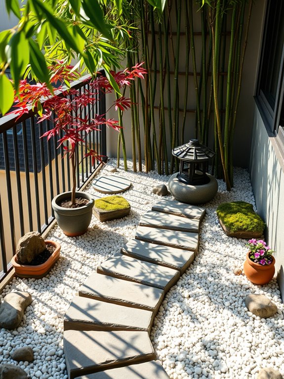 japanese garden stone pathways