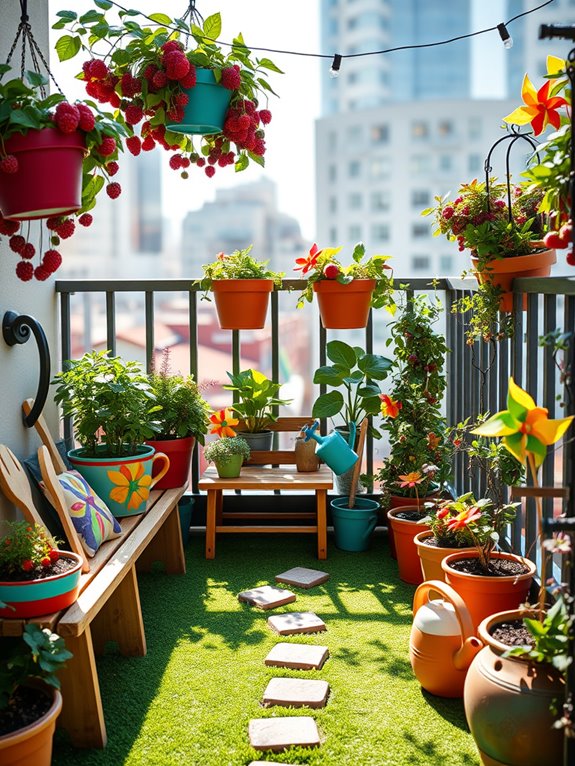 kid friendly berry garden experience