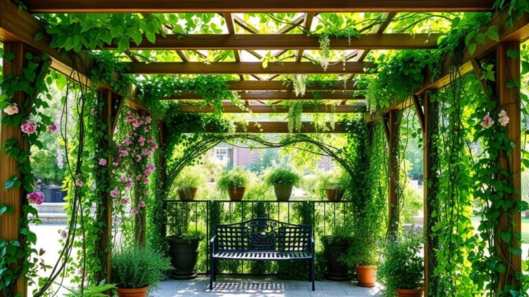 living pergola garden designs
