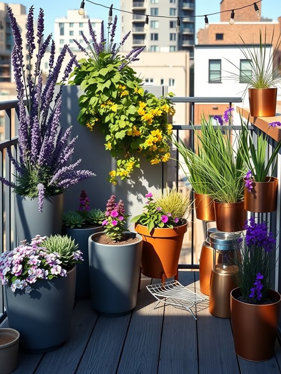 low maintenance flower garden