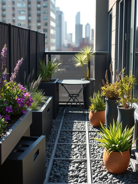 low maintenance garden barriers