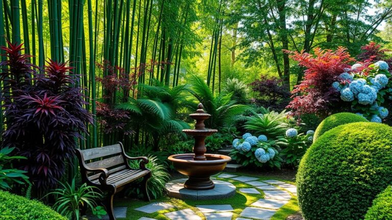 lush garden design ideas