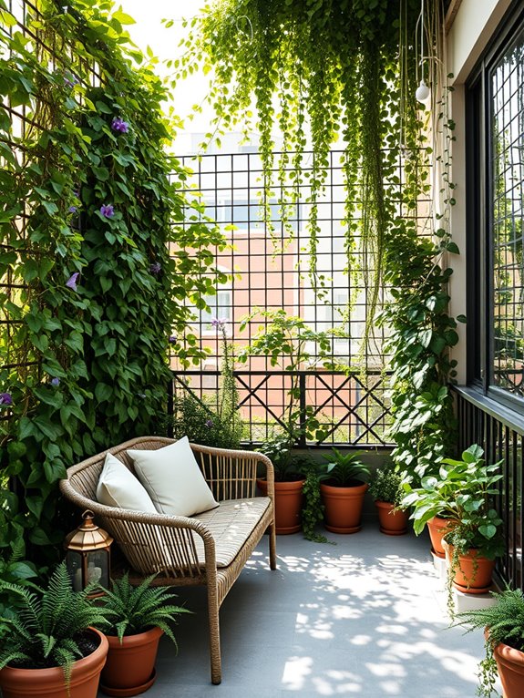 lush vertical garden transformation