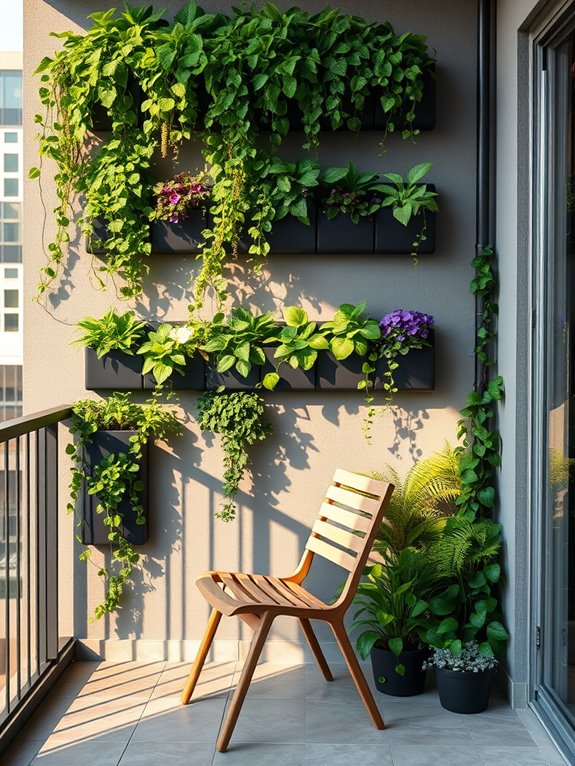 lush wall planter oasis