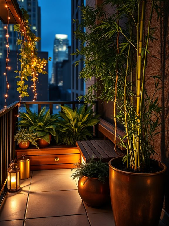 magical evening retreat lighting