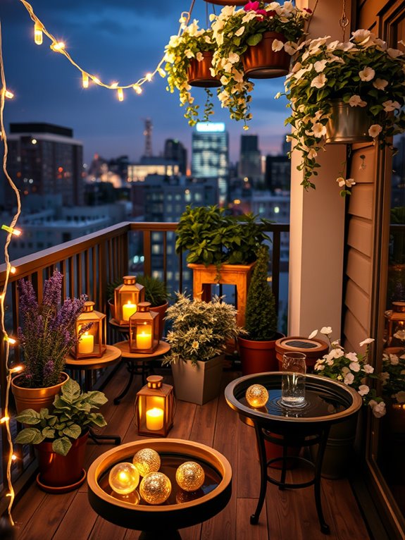 magical nighttime garden lighting