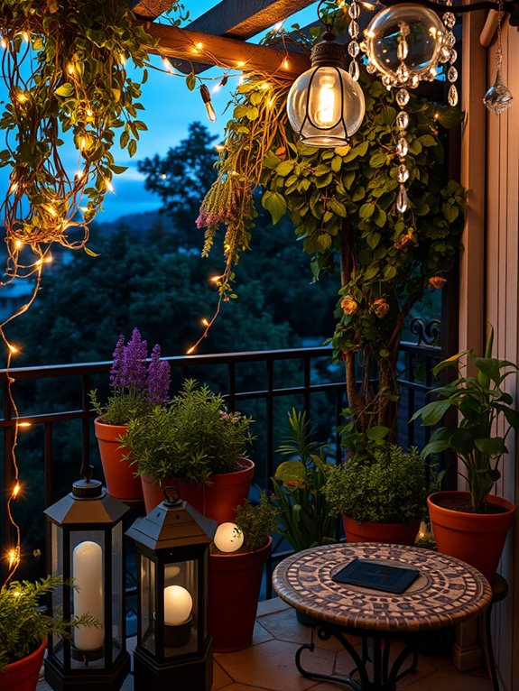 magical twinkling garden lights