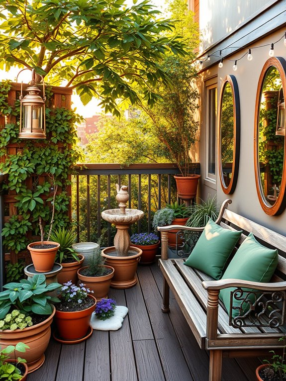 magical woodland garden retreat