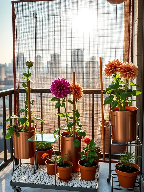 maintain clean spaced planting