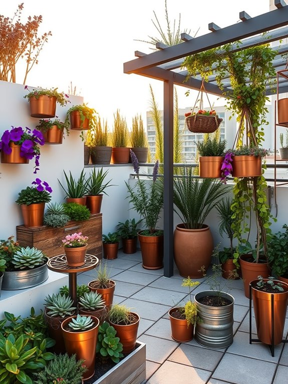 maximize space with containers