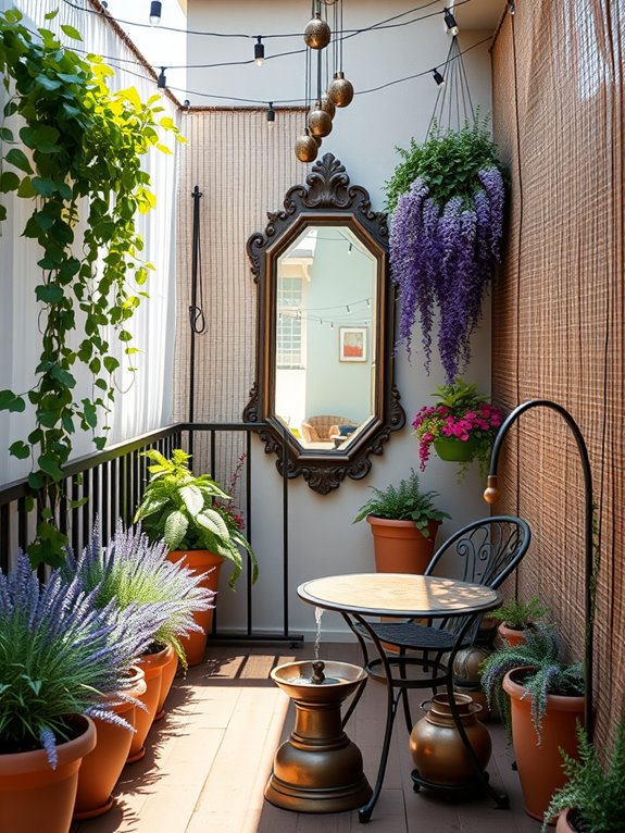 mesmerizing mirror garden illusions