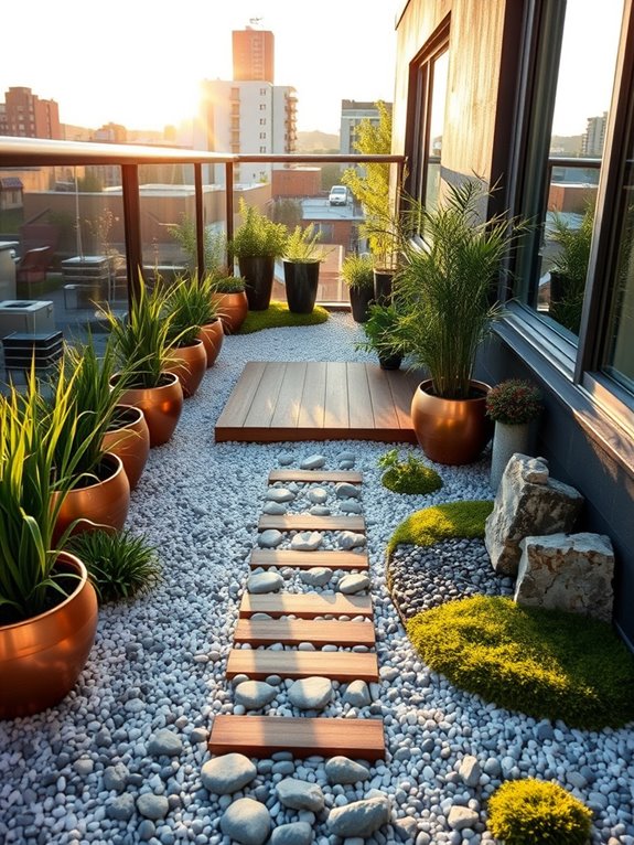 mesmerizing zen pathway textures