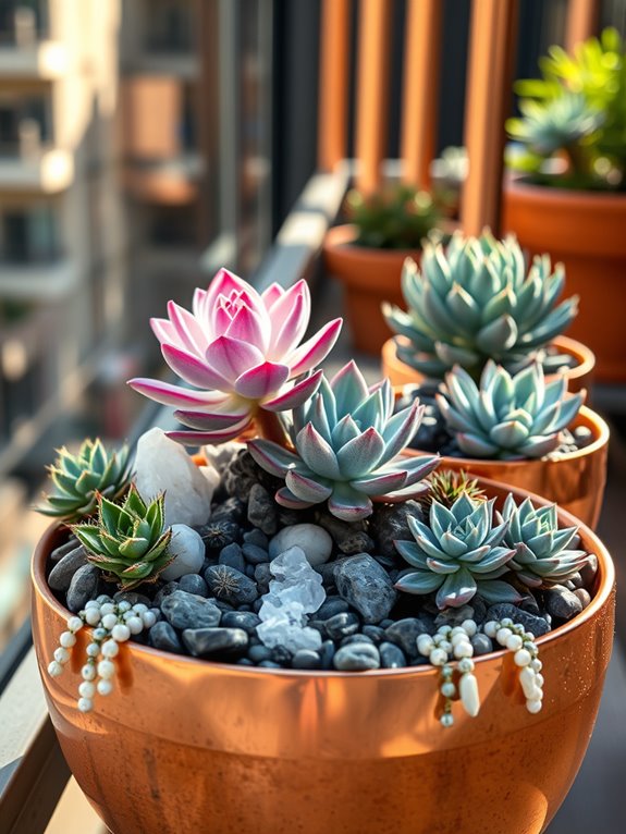 miniature desert container gardens