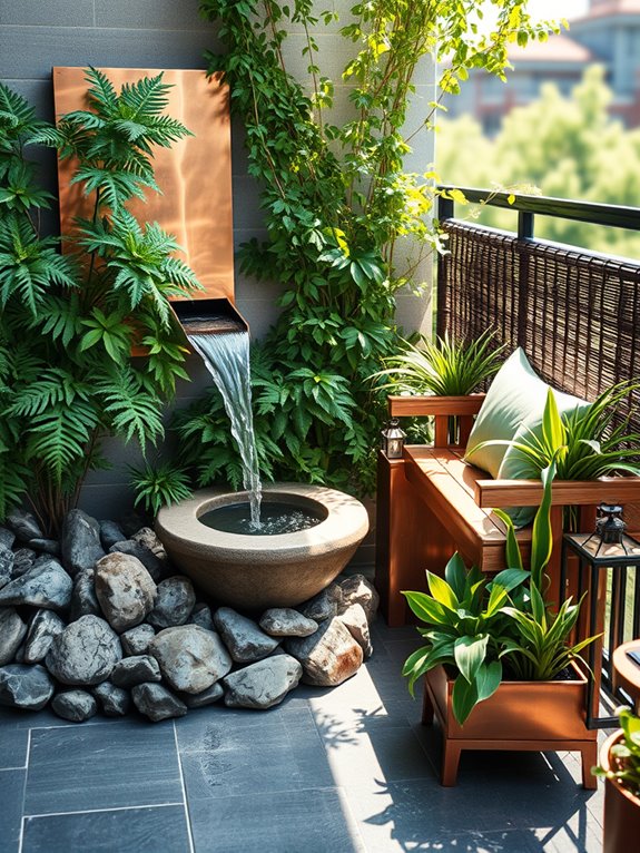 miniature tranquil water retreat