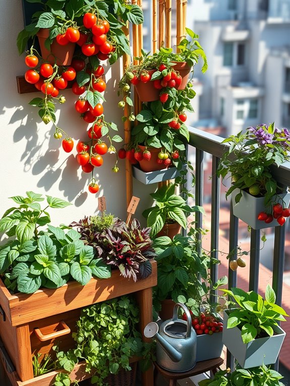 miniature vegetable garden design