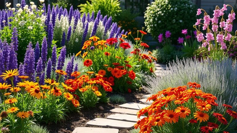 mixing annuals and perennials