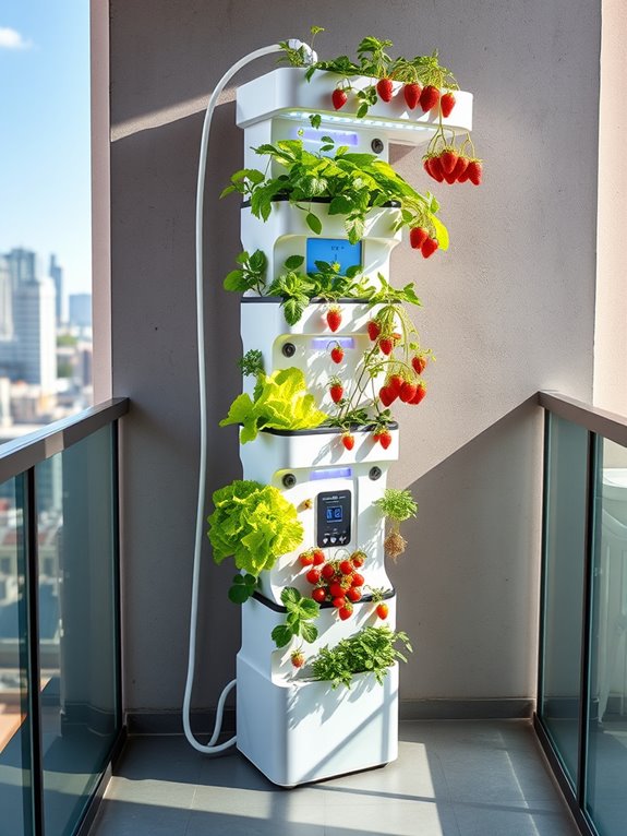 modern hydroponics for balconies