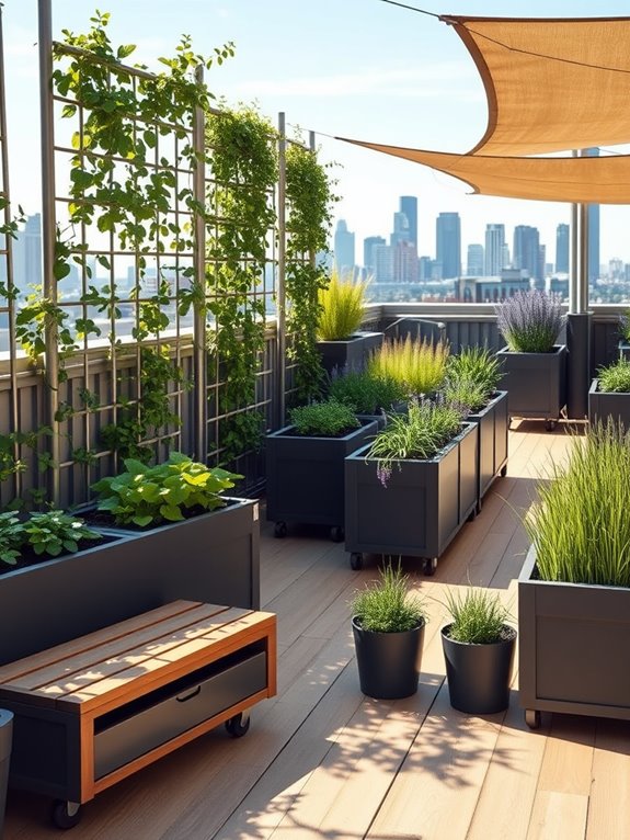 modular rooftop garden systems
