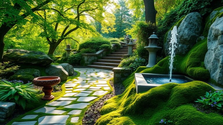 mossy garden retreat ideas