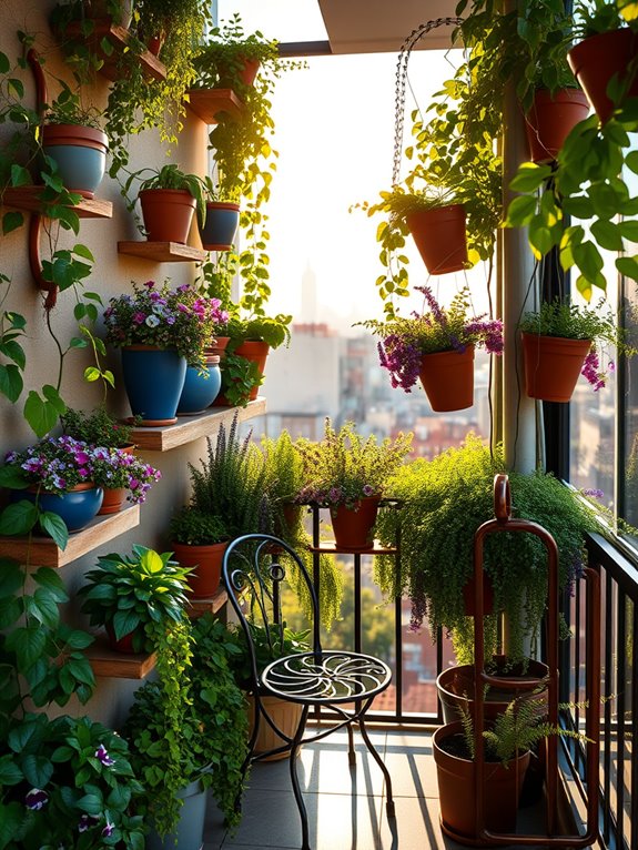 multi level container garden design