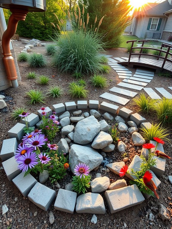 optimal rain garden placement