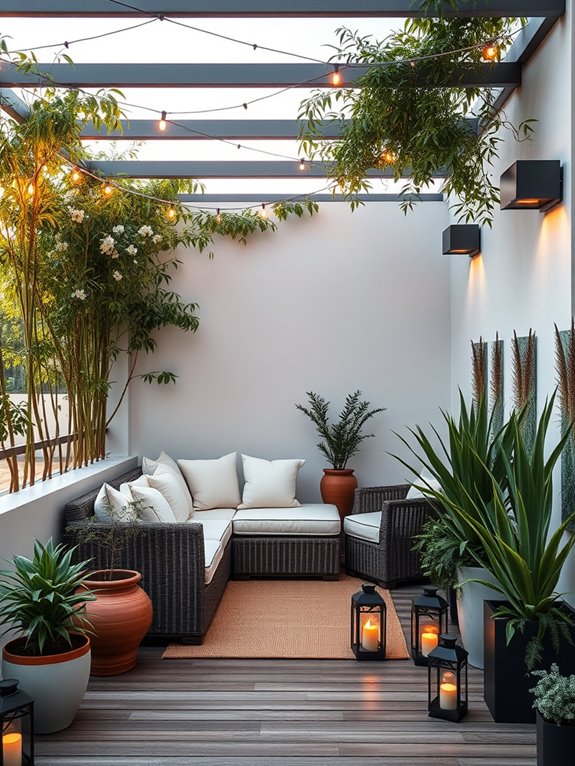 outdoor cinema garden design