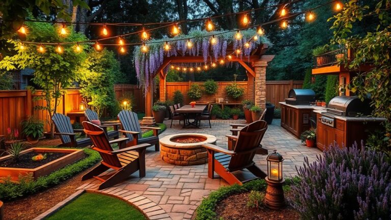 outdoor entertaining garden ideas