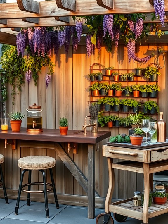 outdoor snack bar design