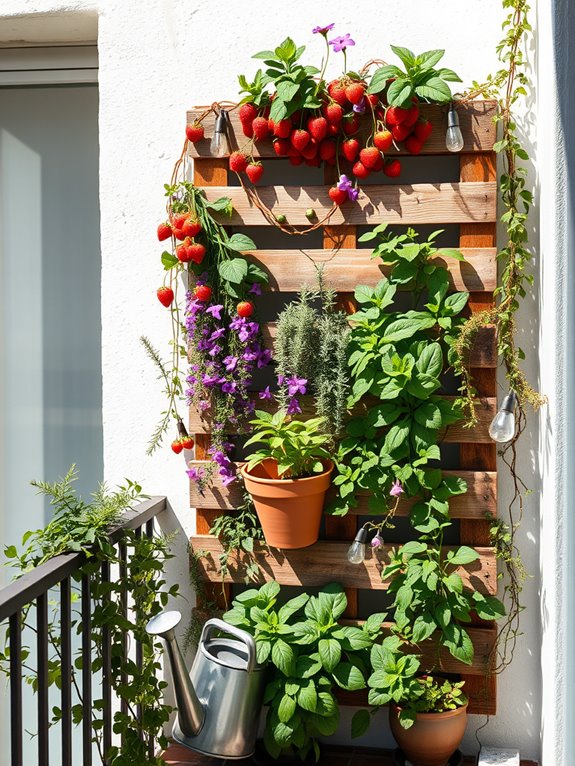 pallet garden vertical oasis