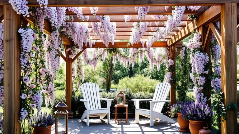 pergola garden retreat ideas