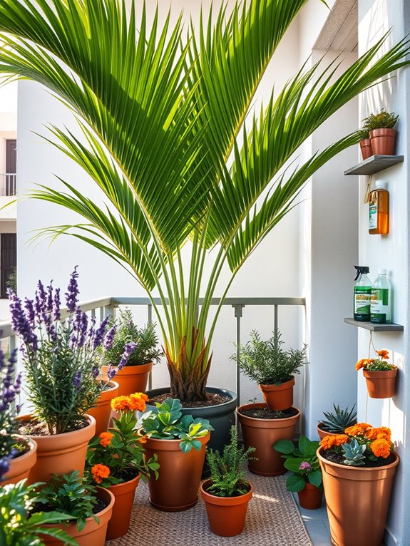 pest management for roebelenii palms