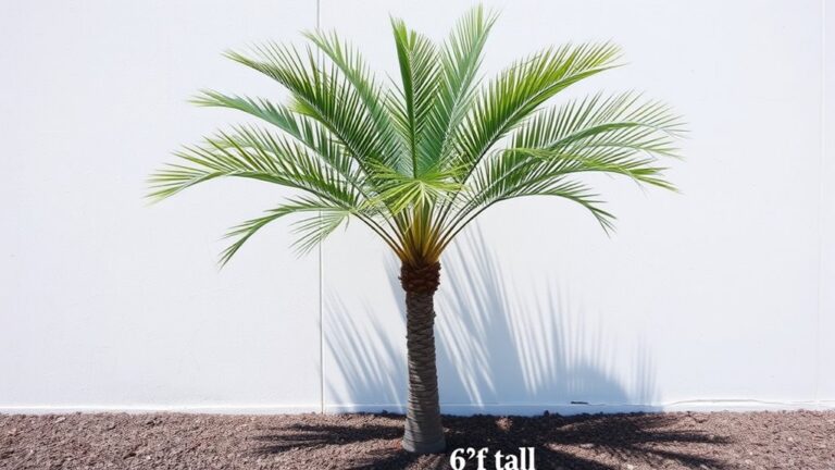 phoenix roebelenii height growth